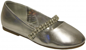 GIRLS BALLERINAS (2242445) SILVER METALLIC